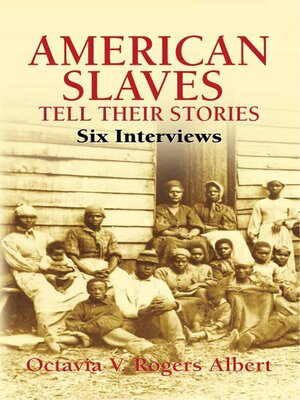 cover image of American Slaves Tell Their Stories